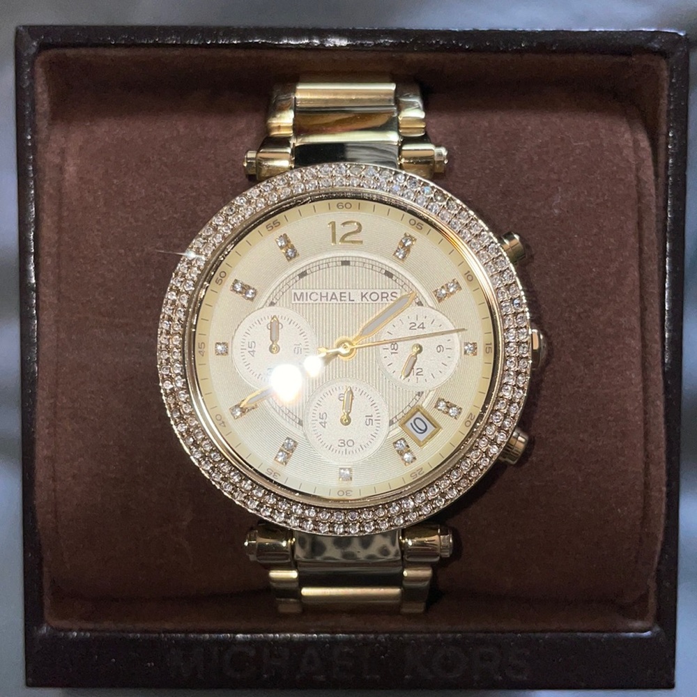 Michael Kors MK Gold Parker Watch